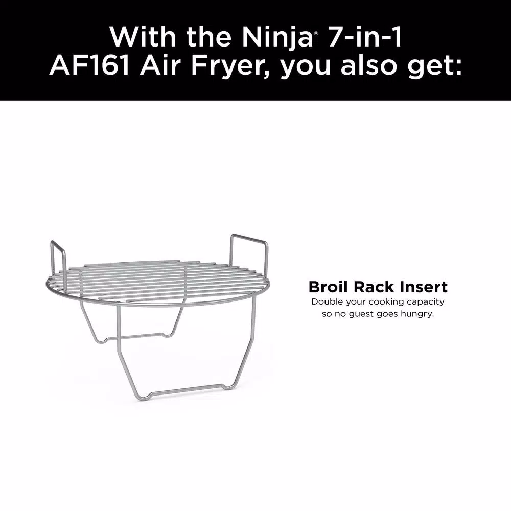 NINJA 5.5 Qt. Grey XL Ninja Air Fryer Max Air Fryers NINJA 5.5 Qt. Grey XL Ninja Air Fryer Max -Costway Shop grey ninja air fryers af161 76 1000