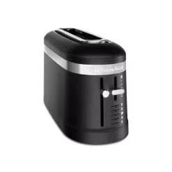 Toasters KitchenAid 4-Slice Matte Black Long Slot Toaster With High-Lift Lever 4 Toasters KitchenAid 4-Slice Matte Black Long Slot Toaster With High-Lift Lever -Costway Shop matte black kitchenaid pop up toasters kmt5115bm 4f 1000