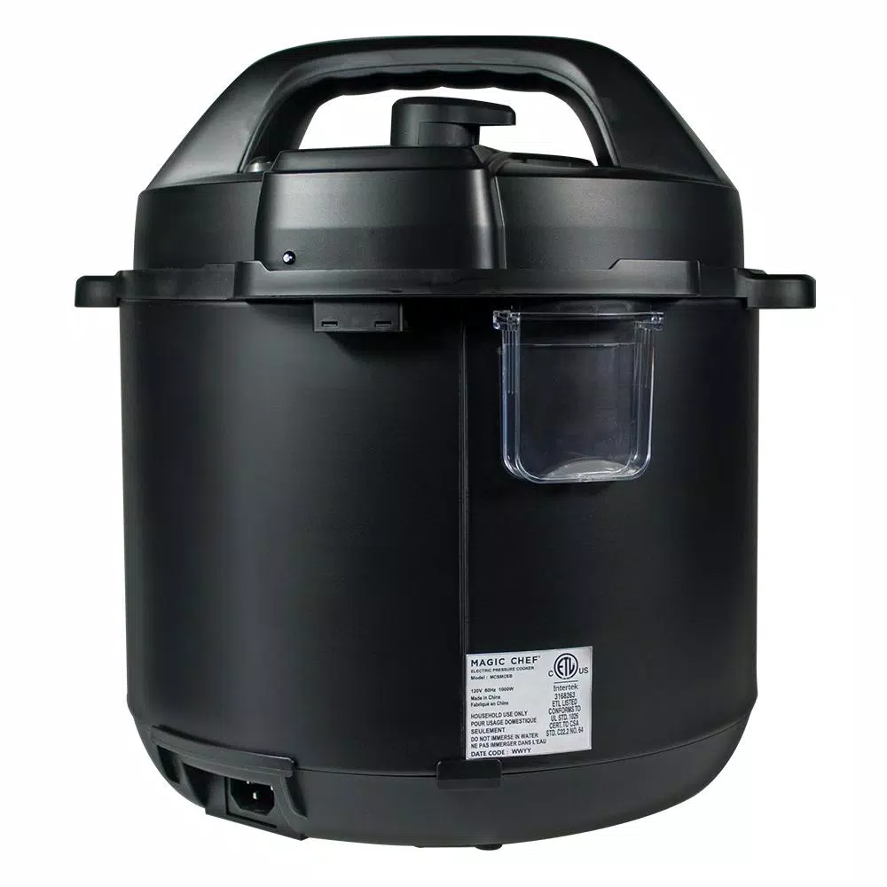 Magic Chef 9-in-1 6 Qt. Matte Black Electric Multi-Cooker with Recipe Book Cookers Magic Chef 9-in-1 6 Qt. Matte Black Electric Multi-Cooker With Recipe Book -Costway Shop matte black magic chef multi cookers mcsmc6b 76 1000