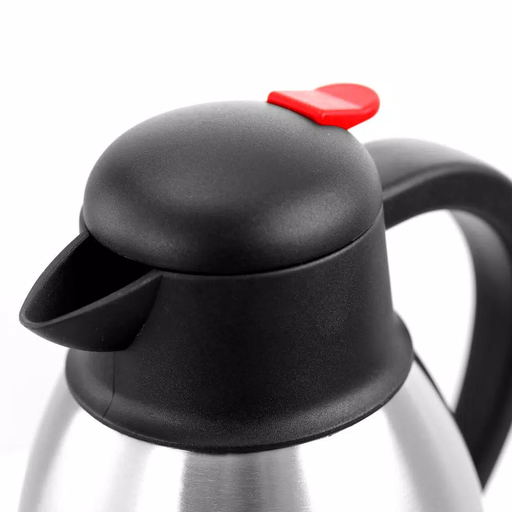 MegaChef 67.6 fl. oz. Stainless Steel Thermal Carafe with Black LID Coffee Makers MegaChef 67.6 Fl. Oz. Stainless Steel Thermal Carafe With Black LID -Costway Shop megachef coffee carafes 985112002m c3 1000