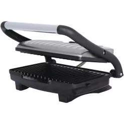 Electric Skillets & Indoor Grills Brentwood Appliances 1,000-Watt Metallic Panini Press