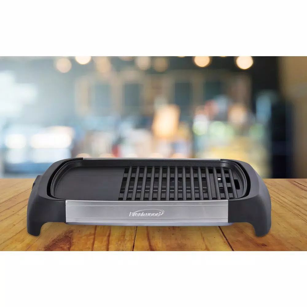 Electric Skillets & Indoor Grills Brentwood Appliances 1,000-Watt Metallic Panini Press 10 Electric Skillets & Indoor Grills Brentwood Appliances 1,000-Watt Metallic Panini Press - Image 8
