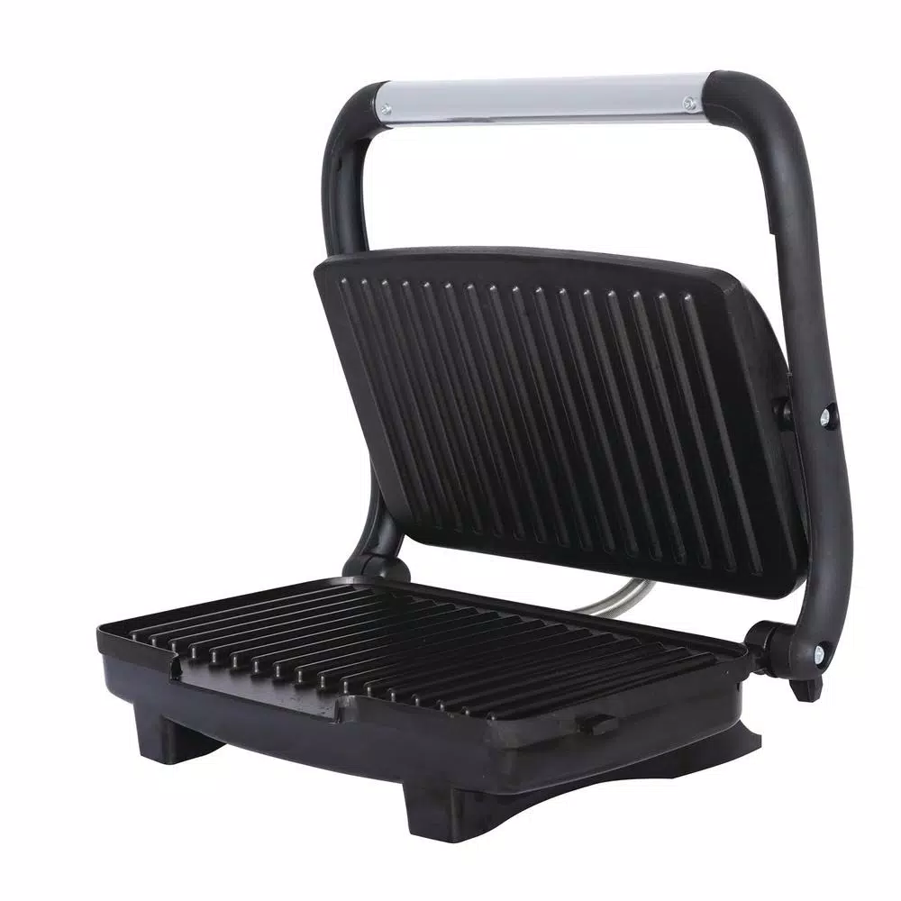 Electric Skillets & Indoor Grills Brentwood Appliances 1,000-Watt Metallic Panini Press 4 Electric Skillets & Indoor Grills Brentwood Appliances 1,000-Watt Metallic Panini Press - Image 2