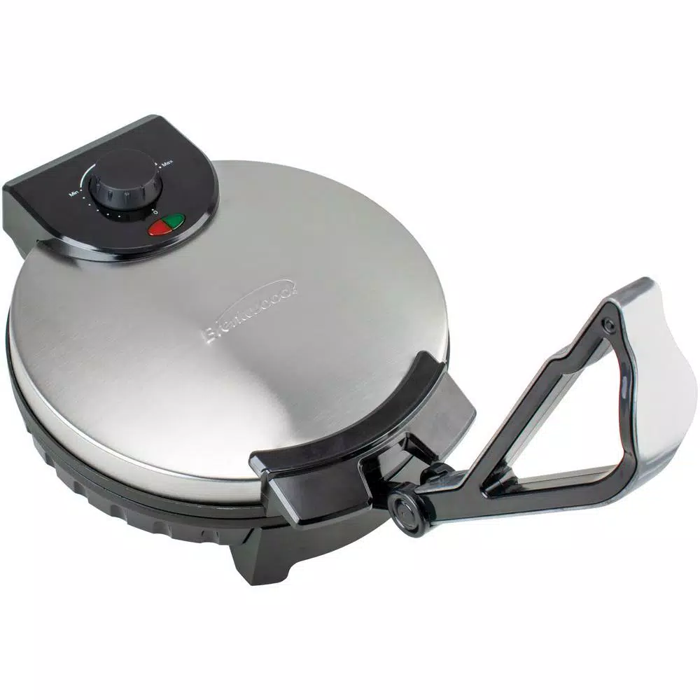 Brentwood 12 in. Nonstick Electric Tortilla Maker Electric Skillets & Indoor Grills Brentwood 12 In. Nonstick Electric Tortilla Maker -Costway Shop metallic brentwood indoor grills ts 129 4f 1000