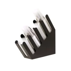 Coffee Makers Mind Reader Fancy 80-Cup 4-Compartment Black Acrylic Condiment Organizer 4 Coffee Makers Mind Reader Fancy 80-Cup 4-Compartment Black Acrylic Condiment Organizer -Costway Shop mind reader coffee accessories 4acuphold blk 4f 1000