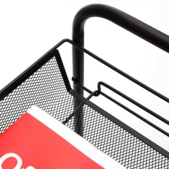Coffee Makers Mind Reader Roll 4-Shelf Rolling Black Metal Mesh Coffee Cart 13 Coffee Makers Mind Reader Roll 4-Shelf Rolling Black Metal Mesh Coffee Cart -Costway Shop mind reader coffee accessories 4tocart blk 44 1000