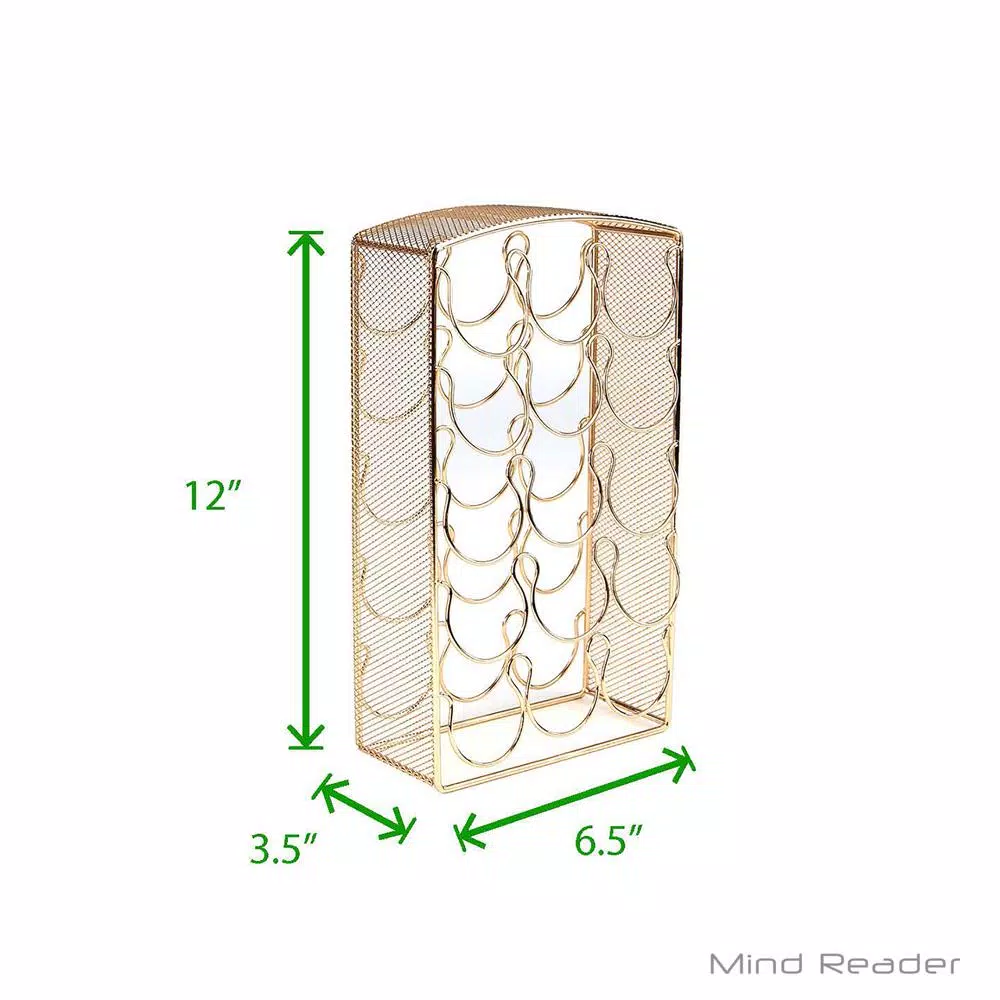 Coffee Makers Mind Reader 30-Capacity Rose Gold Mesh K-Cup Storage Rack And Coffee Pod Carousel 9 Coffee Makers Mind Reader 30-Capacity Rose Gold Mesh K-Cup Storage Rack And Coffee Pod Carousel - Image 7