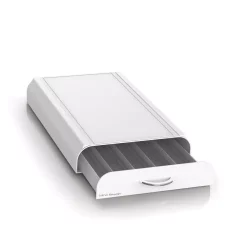 Coffee Makers Mind Reader Anchor 50-Capacity White Nespresso Coffee Capsule Drawer 4 Coffee Makers Mind Reader Anchor 50-Capacity White Nespresso Coffee Capsule Drawer -Costway Shop mind reader coffee accessories nest3pc wht 4f 1000