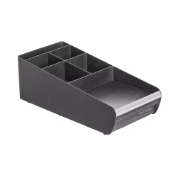 Coffee Makers Mind Reader Vesta Coffee 18-Capacity Condiment Organizer With K-Cup Storage Drawer -Costway Shop mind reader coffee accessories org01 blk 44 1000