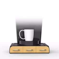 Coffee Makers Mind Reader Anchor 36-Capacity Black K-Cup Storage Drawer With Wood Veneer 12 Coffee Makers Mind Reader Anchor 36-Capacity Black K-Cup Storage Drawer With Wood Veneer -Costway Shop mind reader coffee accessories tray6 brn 1f 1000
