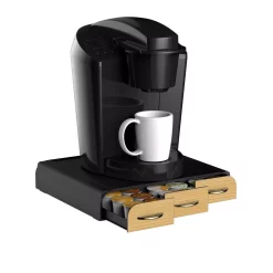 Coffee Makers Mind Reader Anchor 36-Capacity Black K-Cup Storage Drawer With Wood Veneer 15 Coffee Makers Mind Reader Anchor 36-Capacity Black K-Cup Storage Drawer With Wood Veneer -Costway Shop mind reader coffee accessories tray6 brn 76 1000