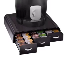 Coffee Makers Mind Reader Anchor 36-Capacity Black K-Cup Storage Drawer 3 Coffee Makers Mind Reader Anchor 36-Capacity Black K-Cup Storage Drawer -Costway Shop mind reader coffee accessories try01 blk 40 1000