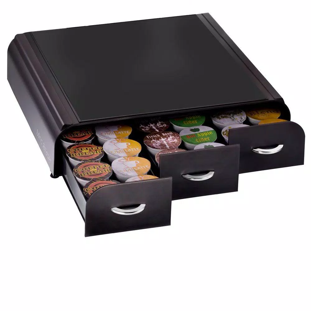 Mind Reader Anchor 36-Capacity Black K-Cup Storage Drawer Coffee Makers Mind Reader Anchor 36-Capacity Black K-Cup Storage Drawer -Costway Shop mind reader coffee accessories try01 blk 64 1000