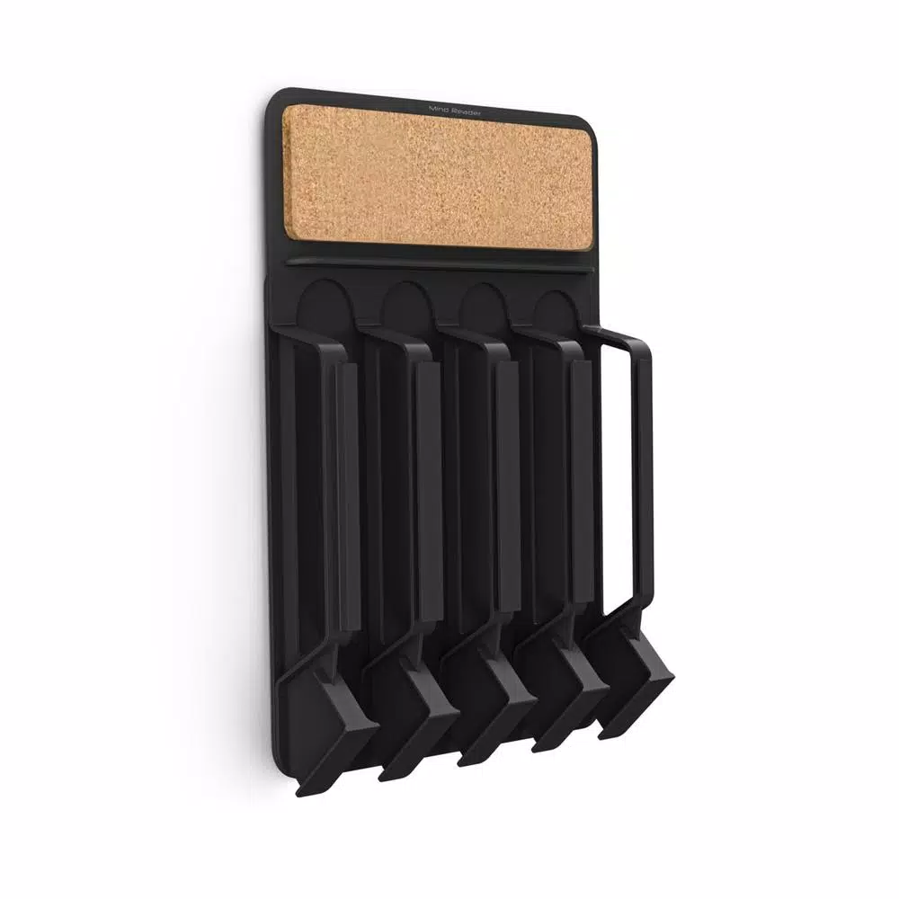 Mind Reader Mounty 20-Capacity Wall Mounted Black K-Cup Dispenser Coffee Makers Mind Reader Mounty 20-Capacity Wall Mounted Black K-Cup Dispenser -Costway Shop mind reader coffee accessories wmnt blk 64 1000