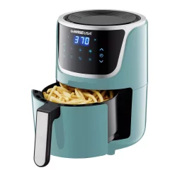 Air Fryers GoWISE USA 1. 7- Qt. , 2.0 Qt. Max Mint/Silver Electric Mini Air Fryer With Digital Touchscreen + Recipe Book 4 Air Fryers GoWISE USA 1. 7- Qt. , 2.0 Qt. Max Mint/Silver Electric Mini Air Fryer With Digital Touchscreen + Recipe Book -Costway Shop mint silver gowise usa air fryers gw22974 1f 1000