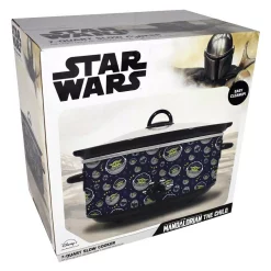Cookers Uncanny Brands Star Wars The Mandalorian 7 Qt Navy Blue Slow Cooker -Costway Shop navy blue uncanny brands slow cookers sc srw man1 1f 1000