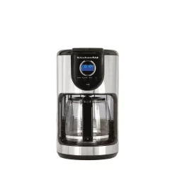 Coffee Makers KitchenAid 12-Cup Onyx Black Drip Coffee Maker With Glass Carafe 13 Coffee Makers KitchenAid 12-Cup Onyx Black Drip Coffee Maker With Glass Carafe -Costway Shop onyx black kitchenaid drip coffee makers kcm111ob 1d 1000