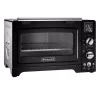 Toasters KitchenAid 2000 W 4-Slice Onyx Black Convection Toaster Oven With Non-Stick Pan, Broiling Rack And Cooling Rack -Costway Shop onyx black kitchenaid toaster ovens kco275ob 64 1000