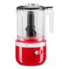 Food Processing KitchenAid Cordless 5-Cup Passion Red Food Chopper -Costway Shop passion red kitchenaid food processors kfcb519pa 64 1000