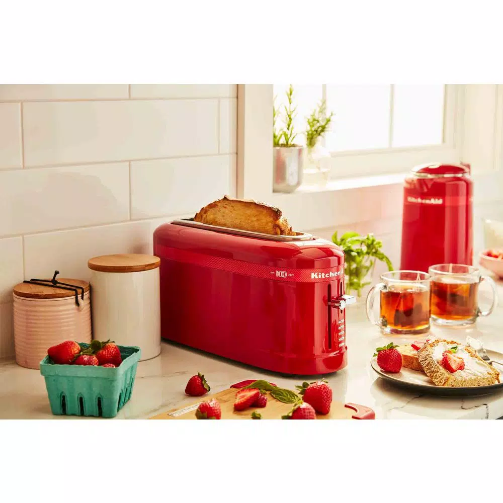 KitchenAid 100-Year Limited Edition Queen of Hearts 2-Slice Passion Red Toaster Toasters KitchenAid 100-Year Limited Edition Queen Of Hearts 2-Slice Passion Red Toaster -Costway Shop passion red kitchenaid pop up toasters kmt3115qhsd 44 1000