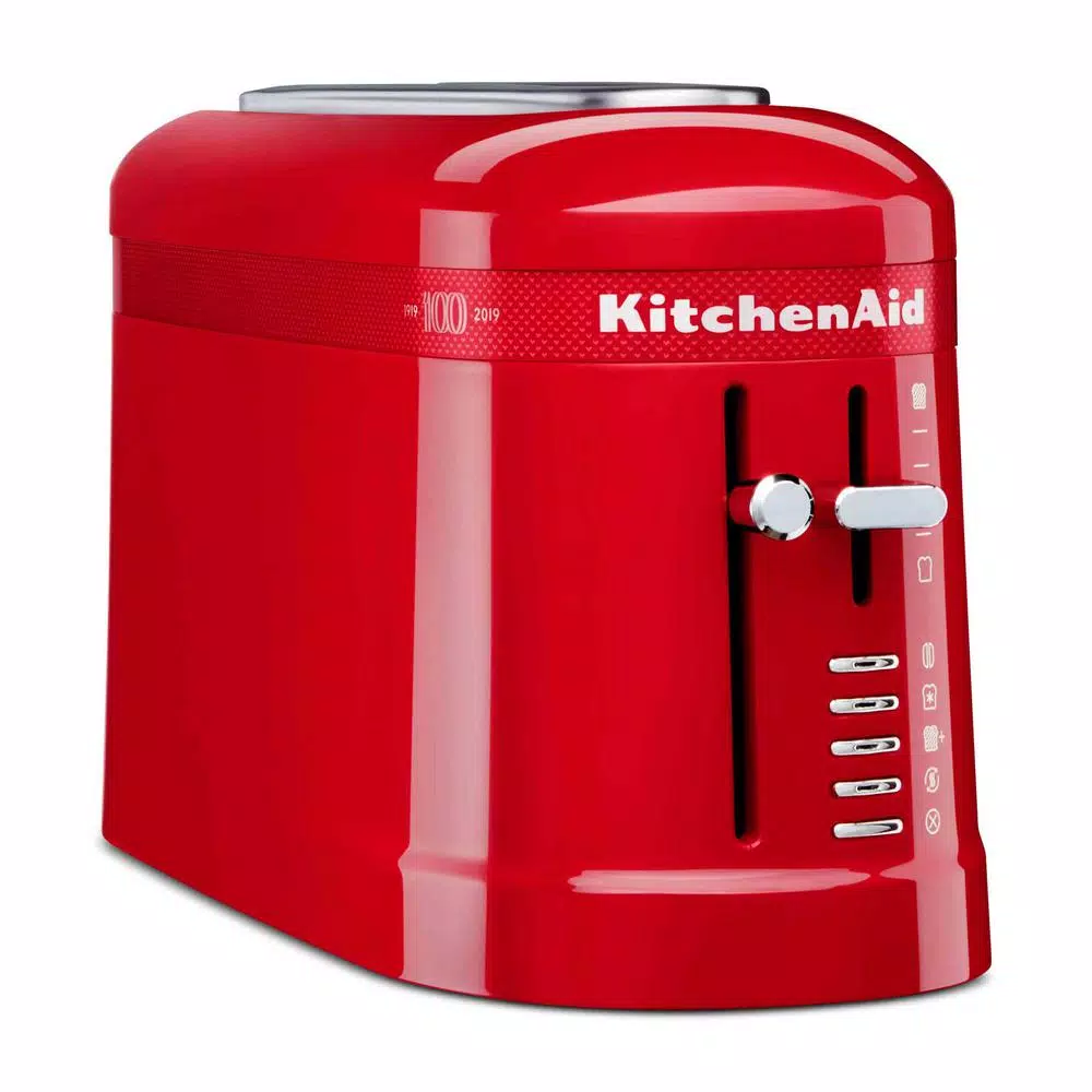 KitchenAid 100-Year Limited Edition Queen of Hearts 2-Slice Passion Red Toaster Toasters KitchenAid 100-Year Limited Edition Queen Of Hearts 2-Slice Passion Red Toaster -Costway Shop passion red kitchenaid pop up toasters kmt3115qhsd e1 1000