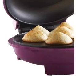 Electric Skillets & Indoor Grills Brentwood Appliances Purple Mini Cupcake Maker -Costway Shop pink brentwood appliances indoor grills ts 252 4f 1000