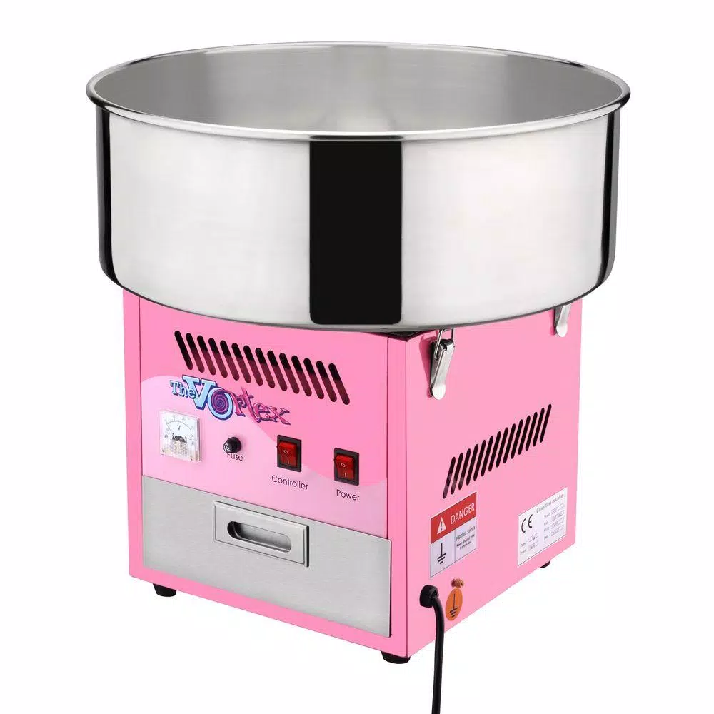 Great Northern Vortex Commercial Pink Cotton Candy Machine Dessert Makers Great Northern Vortex Commercial Pink Cotton Candy Machine -Costway Shop pink great northern cotton candy machines hwd630294 e1 1000