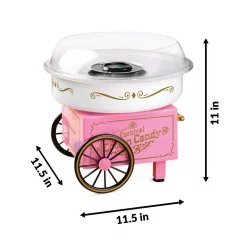 Dessert Makers Nostalgia 450 W Pink Cotton Candy Maker -Costway Shop pink nostalgia cotton candy machines pcm306pk 76 1000