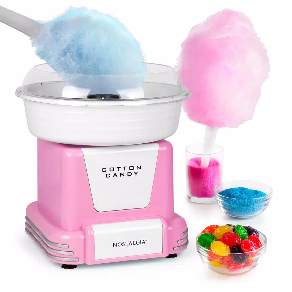 Dessert Makers Nostalgia Retro Hard And Sugar-Free Candy Cotton Candy Maker 3 Dessert Makers Nostalgia Retro Hard And Sugar-Free Candy Cotton Candy Maker