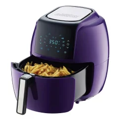 Air Fryers GoWISE USA 8-in-1 5.8 Qt. Plum Electric Air Fryer With Recipe Book 4 Air Fryers GoWISE USA 8-in-1 5.8 Qt. Plum Electric Air Fryer With Recipe Book -Costway Shop plum gowise usa air fryers gw22746 4f 1000