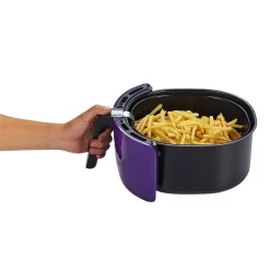 Air Fryers GoWISE USA 8-in-1 5.8 Qt. Plum Electric Air Fryer With Recipe Book 8 Air Fryers GoWISE USA 8-in-1 5.8 Qt. Plum Electric Air Fryer With Recipe Book -Costway Shop plum gowise usa air fryers gw22746 76 1000