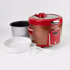 Cookers AROMA 20-Cup Red Rice Cooker With Glass Lid 11 Cookers AROMA 20-Cup Red Rice Cooker With Glass Lid -Costway Shop red aroma rice cookers arc 1230r 1f 1000