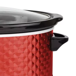 Cookers Brentwood Appliances Diamond 7 Qt. Red Slow Cooker With Tempered Glass Lid 11 Cookers Brentwood Appliances Diamond 7 Qt. Red Slow Cooker With Tempered Glass Lid -Costway Shop red brentwood appliances slow cookers sc 157r 4f 1000