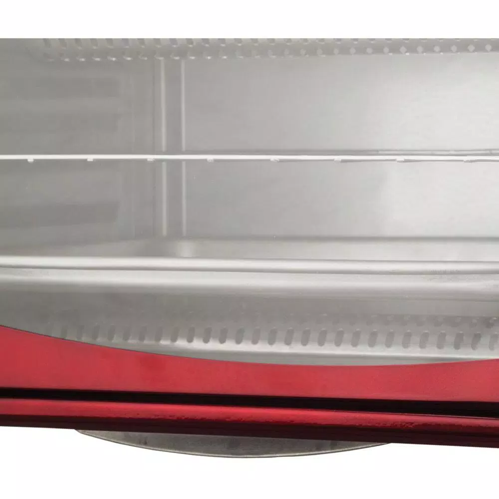 Toasters Brentwood 4-Slice Red Toaster Oven 5 Toasters Brentwood 4-Slice Red Toaster Oven - Image 3
