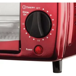 Toasters Brentwood 4-Slice Red Toaster Oven 11 Toasters Brentwood 4-Slice Red Toaster Oven -Costway Shop red brentwood toaster ovens ts 345r 4f 1000