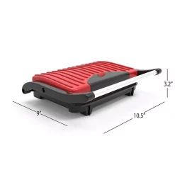 Electric Skillets & Indoor Grills Chef Buddy 760 W Red Non-Stick Panini Press 6 Electric Skillets & Indoor Grills Chef Buddy 760 W Red Non-Stick Panini Press -Costway Shop red chef buddy panini presses hw031023 44 1000
