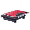 Electric Skillets & Indoor Grills Chef Buddy 760 W Red Non-Stick Panini Press -Costway Shop red chef buddy panini presses hw031023 64 1000