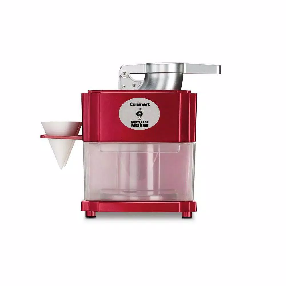 Dessert Makers Cuisinart 20 Oz. Red Countertop Snow Cone Machine 3 Dessert Makers Cuisinart 20 Oz. Red Countertop Snow Cone Machine
