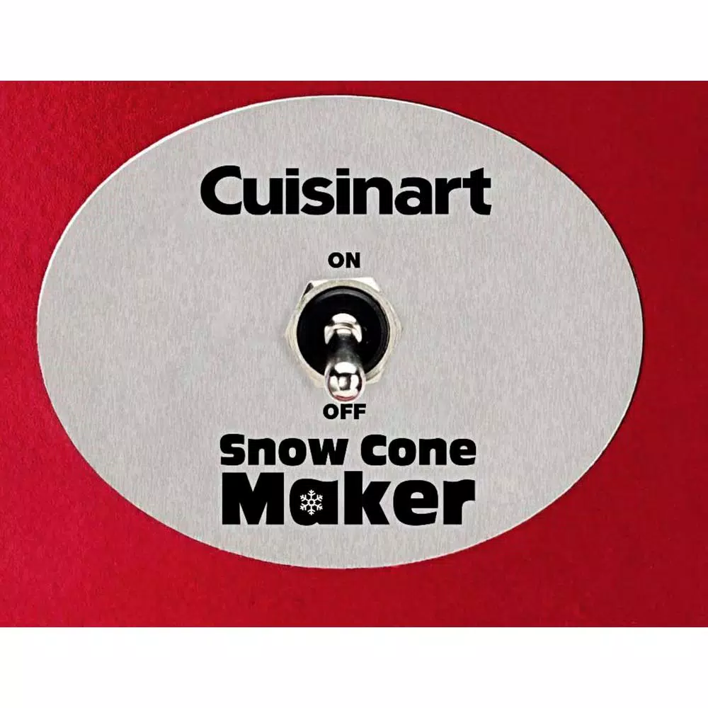 Cuisinart 20 oz. Red Countertop Snow Cone Machine Dessert Makers Cuisinart 20 Oz. Red Countertop Snow Cone Machine -Costway Shop red cuisinart snow cone machines scm 10p1 c3 1000