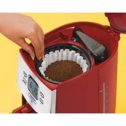 Coffee Makers Hamilton Beach 12-Cup Red Ensemble Coffee Maker -Costway Shop red hamilton beach drip coffee makers 43253r 1f 1000