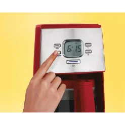 Coffee Makers Hamilton Beach 12-Cup Red Ensemble Coffee Maker -Costway Shop red hamilton beach drip coffee makers 43253r 4f 1000