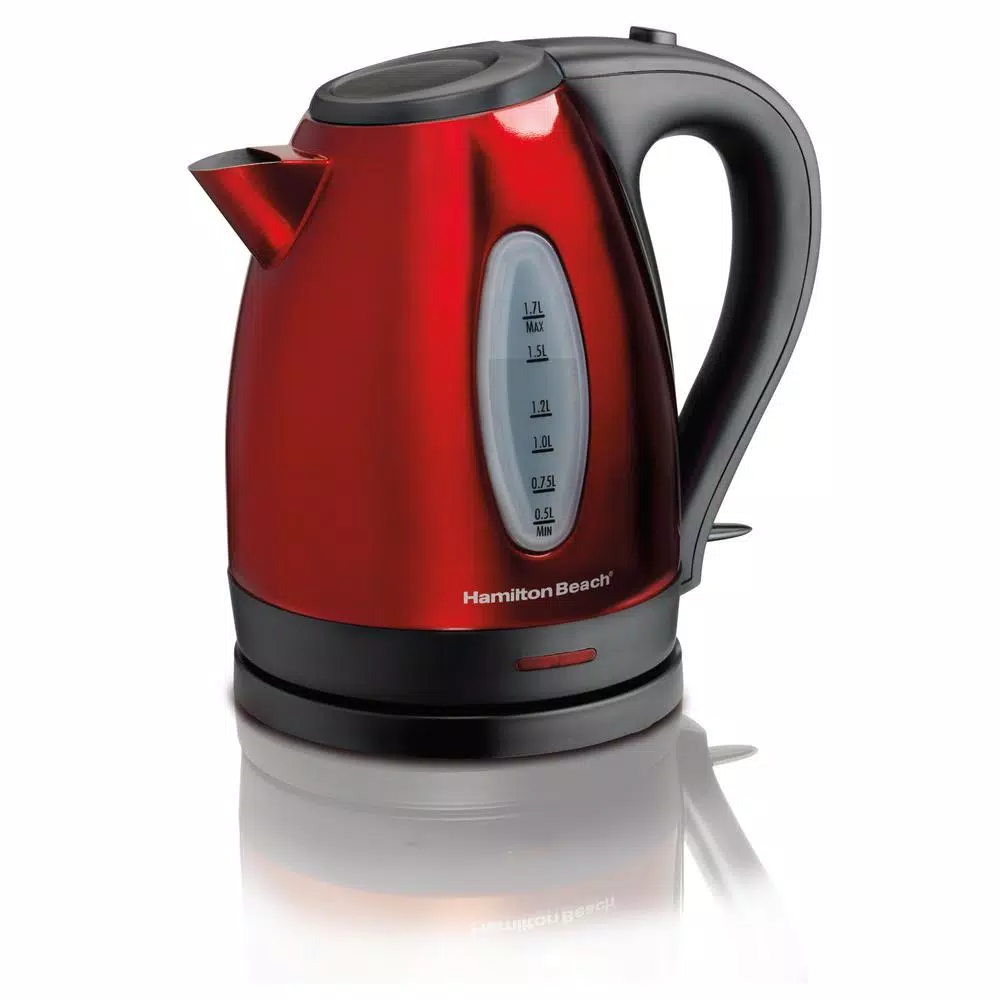 Hamilton Beach 7-Cup Stainless Steel Electric Kettle Electric Kettles Hamilton Beach 7-Cup Stainless Steel Electric Kettle -Costway Shop red hamilton beach electric kettles 40885 64 1000