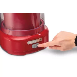 Dessert Makers Hamilton Beach 1.5 Qt. Red Ice Cream Maker -Costway Shop red hamilton beach ice cream makers 68881z fa 1000