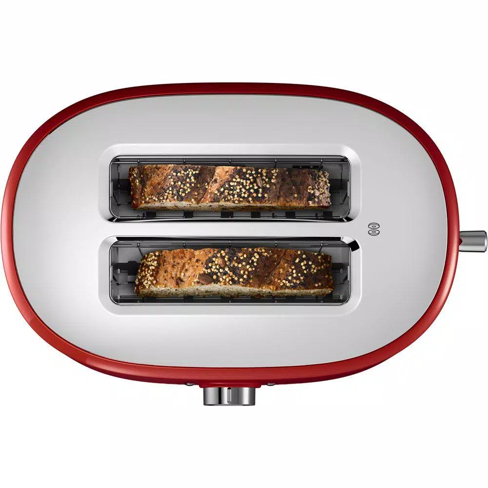KitchenAid Empire 2-Slice Red Wide Slot Toaster with Crumb Tray Toasters KitchenAid Empire 2-Slice Red Wide Slot Toaster With Crumb Tray -Costway Shop red kitchenaid pop up toasters kmt2116er a0 1000