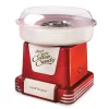 Dessert Makers Nostalgia Retro Red Hard And Sugar Free Cotton Candy Maker With Cotton Candy Cones -Costway Shop red nostalgia cotton candy machines pcm 805retrored 64 1000