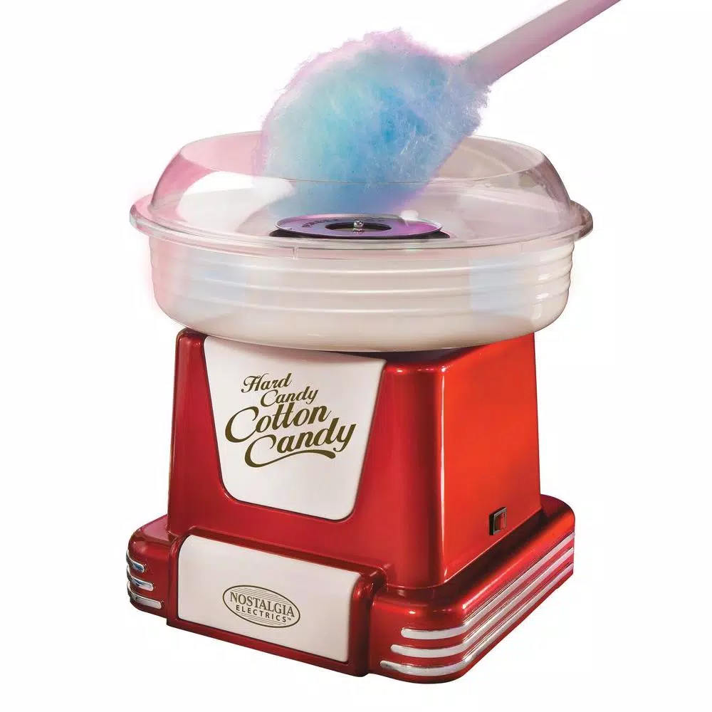 Dessert Makers Nostalgia Retro Red Hard And Sugar Free Cotton Candy Maker With Cotton Candy Cones 10 Dessert Makers Nostalgia Retro Red Hard And Sugar Free Cotton Candy Maker With Cotton Candy Cones - Image 8