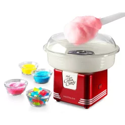 Dessert Makers Nostalgia Retro Red Hard And Sugar Free Cotton Candy Maker With Cotton Candy Cones 26 Dessert Makers Nostalgia Retro Red Hard And Sugar Free Cotton Candy Maker With Cotton Candy Cones -Costway Shop red nostalgia cotton candy machines pcm405retrored 1f 1000