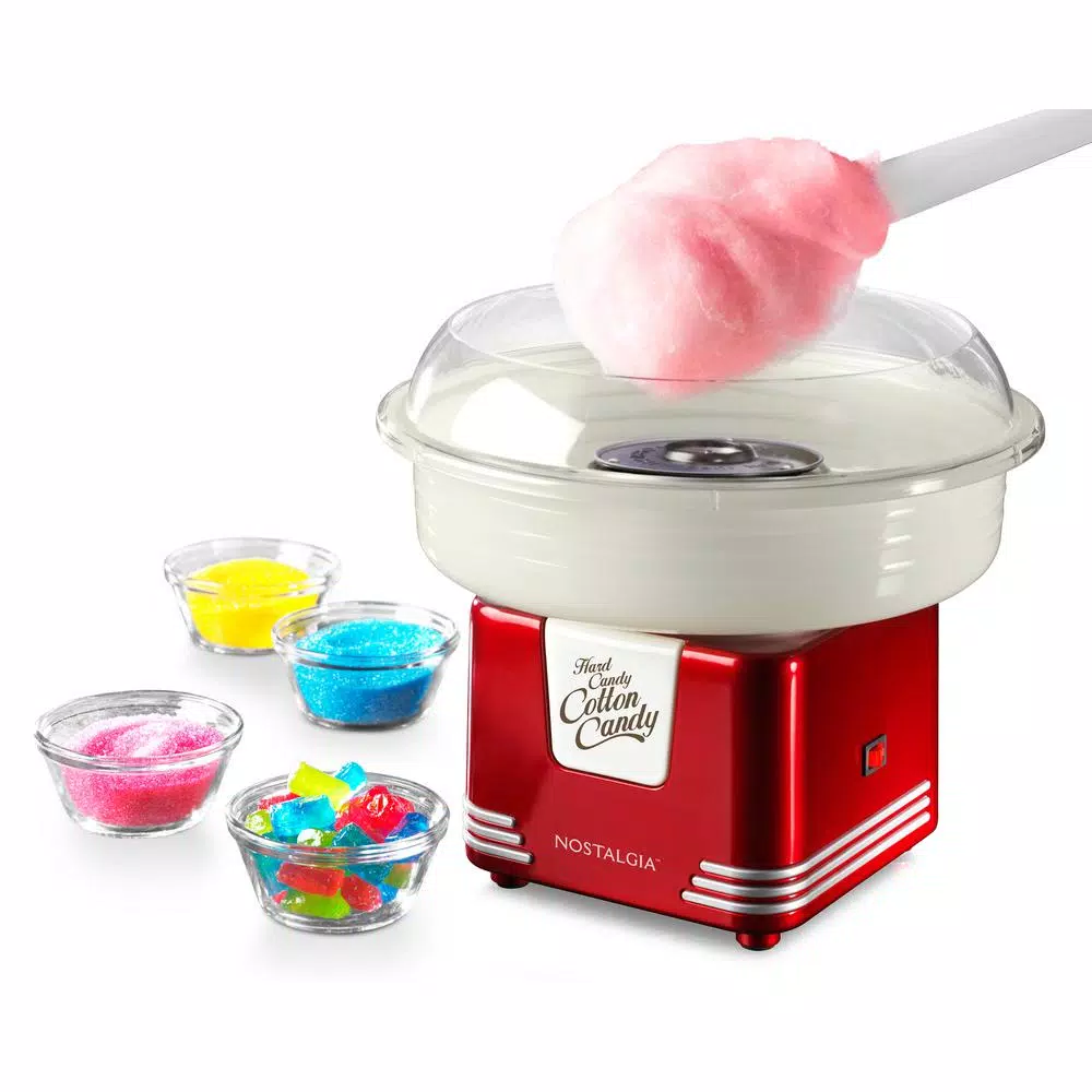 Dessert Makers Nostalgia Retro Red Hard And Sugar Free Cotton Candy Maker With Cotton Candy Cones 12 Dessert Makers Nostalgia Retro Red Hard And Sugar Free Cotton Candy Maker With Cotton Candy Cones - Image 10