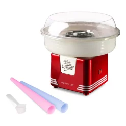 Dessert Makers Nostalgia Retro Red Hard And Sugar Free Cotton Candy Maker With Cotton Candy Cones 19 Dessert Makers Nostalgia Retro Red Hard And Sugar Free Cotton Candy Maker With Cotton Candy Cones -Costway Shop red nostalgia cotton candy machines pcm405retrored 40 1000