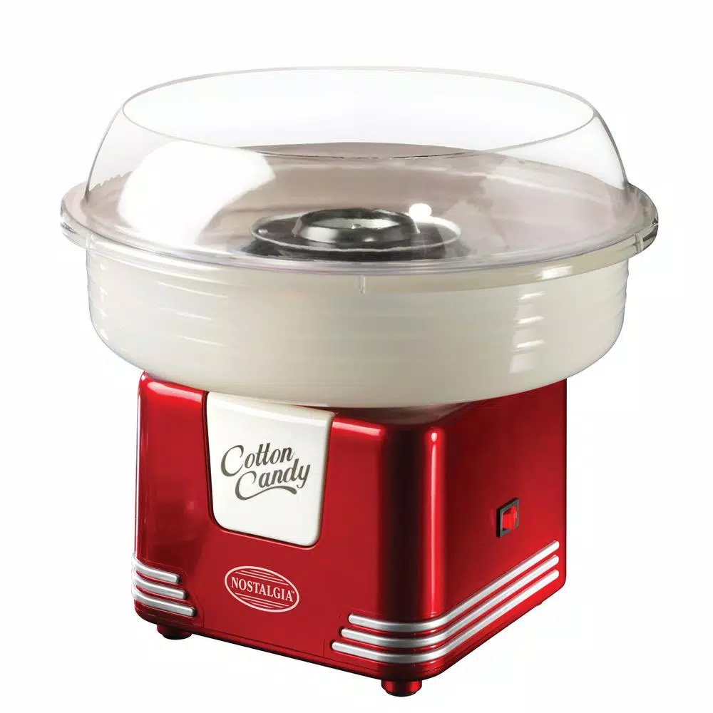 Dessert Makers Nostalgia Retro Red Hard And Sugar Free Cotton Candy Maker With Cotton Candy Cones 3 Dessert Makers Nostalgia Retro Red Hard And Sugar Free Cotton Candy Maker With Cotton Candy Cones